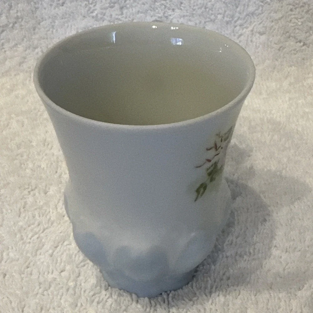 North Dakota Prairie Rose Tea Cup 3x2.25